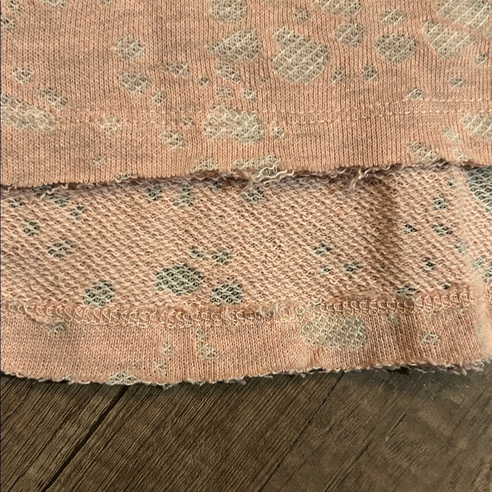 NEW Anthropologie Maronie Light Pink Flowy Oversized Burnout Tank Top - Picture 10 of 12